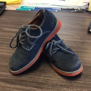 Kids Florsheim blue suede